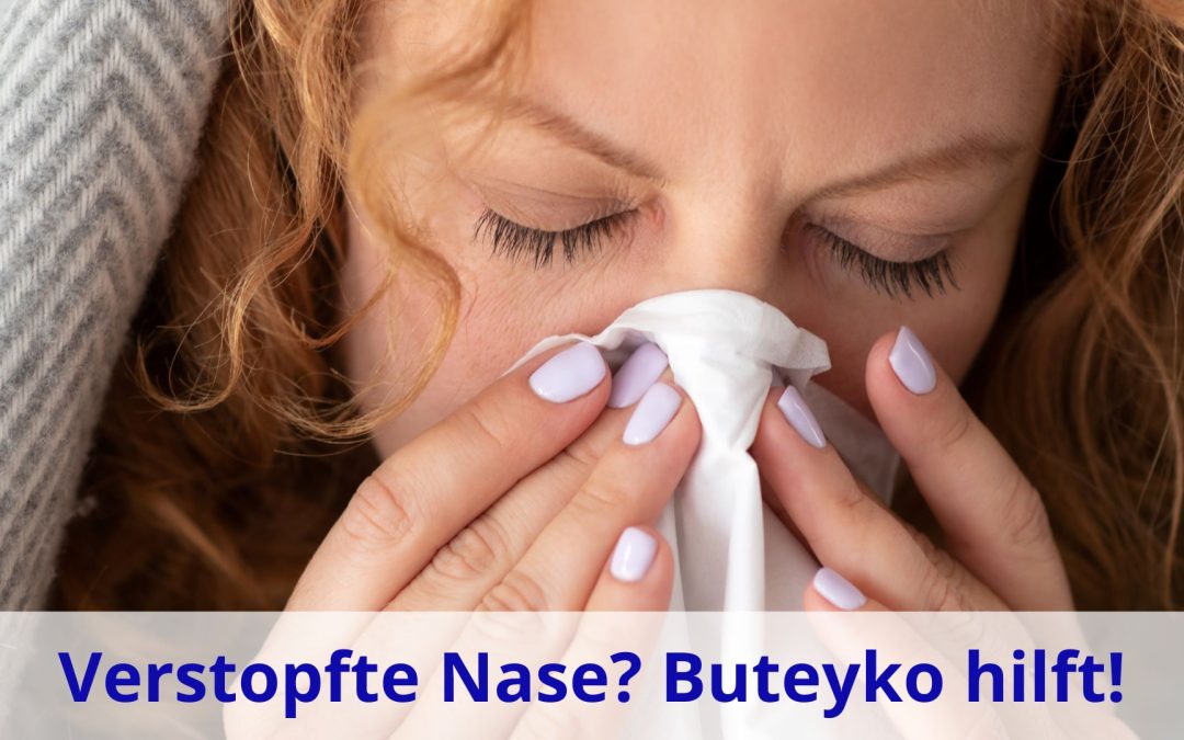 Verstopfte Nase? Nase-frei-Übung nach Buteyko