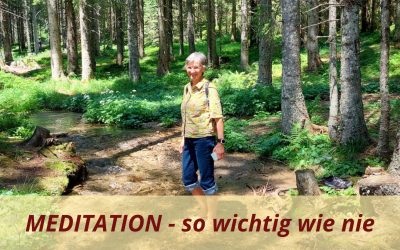 Meditation – so wichtig wie nie: 2 Gründe, warum du gerade jetzt starten solltest